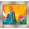 Poster Palooza 36x28 Contemporary Pewter Complete Wood Picture Frame with UV Acrylic Plexiglass, Foam Board Backing & Hardware Included view 1