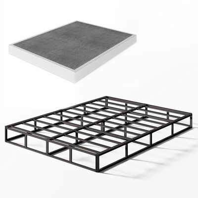 THEOCORATE Box Spring King Size5 Inch Low Profile Metal BoxSpring for King Bed, Heavy Duty Structure, Mattress Foundation, Noise Free, Non-Slip, Easy Assembly