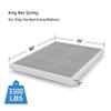 THEOCORATE Box Spring King Size5 Inch Low Profile Metal BoxSpring for King Bed, Heavy Duty Structure, Mattress Foundation, Noise Free, Non-Slip, Easy Assembly view 3