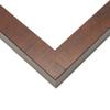 18x16 Shadow Box Brown Walnut Wood Texture Display Frame | 1 Inch Deep | 1.375 Inch Moulding Width | Includes Shatter Resistant Acrylic Plexiglass, Backing and Hanging Hardware view 1
