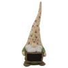 16" Yellow Floral Springtime Gnome with Message Board view 1