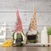 16" Yellow Floral Springtime Gnome with Message Board view 2