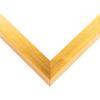 10x4 Shadow Box Vintage Gold Leaf Block Display Frame | Solid Wood 1.5 Inches Deep | 1 Inch Mouding Width | Includes Shatter Resistant Acrylic Plexiglass, Backing and Hanging Hardware view 3