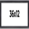 12x36 Shadow Box Frame Contemporary Black | 3/4" Depth of Usable Space| Interior Size 12x36 or 36x12 Inches| UV Resistant Acrylic, Acid-Free Backing, Wall Hangers | Made in USA view 1