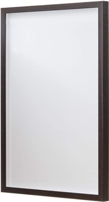10x13 Shadow Box Frame Traditional Walnut Finish | 1" Depth of Usable Space| Vertical or Horizontal Display | UV Resistant Acrylic, Acid-Free Backing, Hangers | Made in USA