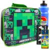 Minecraft School Supplies Set - Bundle of 6 Pc Minecraft Lunch Box, Decals, Water Bottle, and More | Minecraft Lunch Bag for Kids view 1