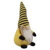 10" Yellow and Black Bumblebee Springtime Gnome view 3