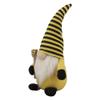 10" Yellow and Black Bumblebee Springtime Gnome view 4