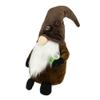 14.5" Brown Coffee Bean Gnome with Coffee Cup view 3