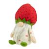 9.5" Green and Red Boy Springtime Strawberry Gnome view 4
