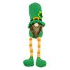 17" St. Patrick's Day Leprechaun Gnome with Dangly Legs view 1