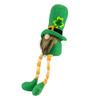 17" St. Patrick's Day Leprechaun Gnome with Dangly Legs view 4