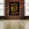 Sense Canvas King Playing Card Canvas Art - Gold Poker Casino Pop Home Decor Print Poster Painting Large 30x40 / 1.5" view 2