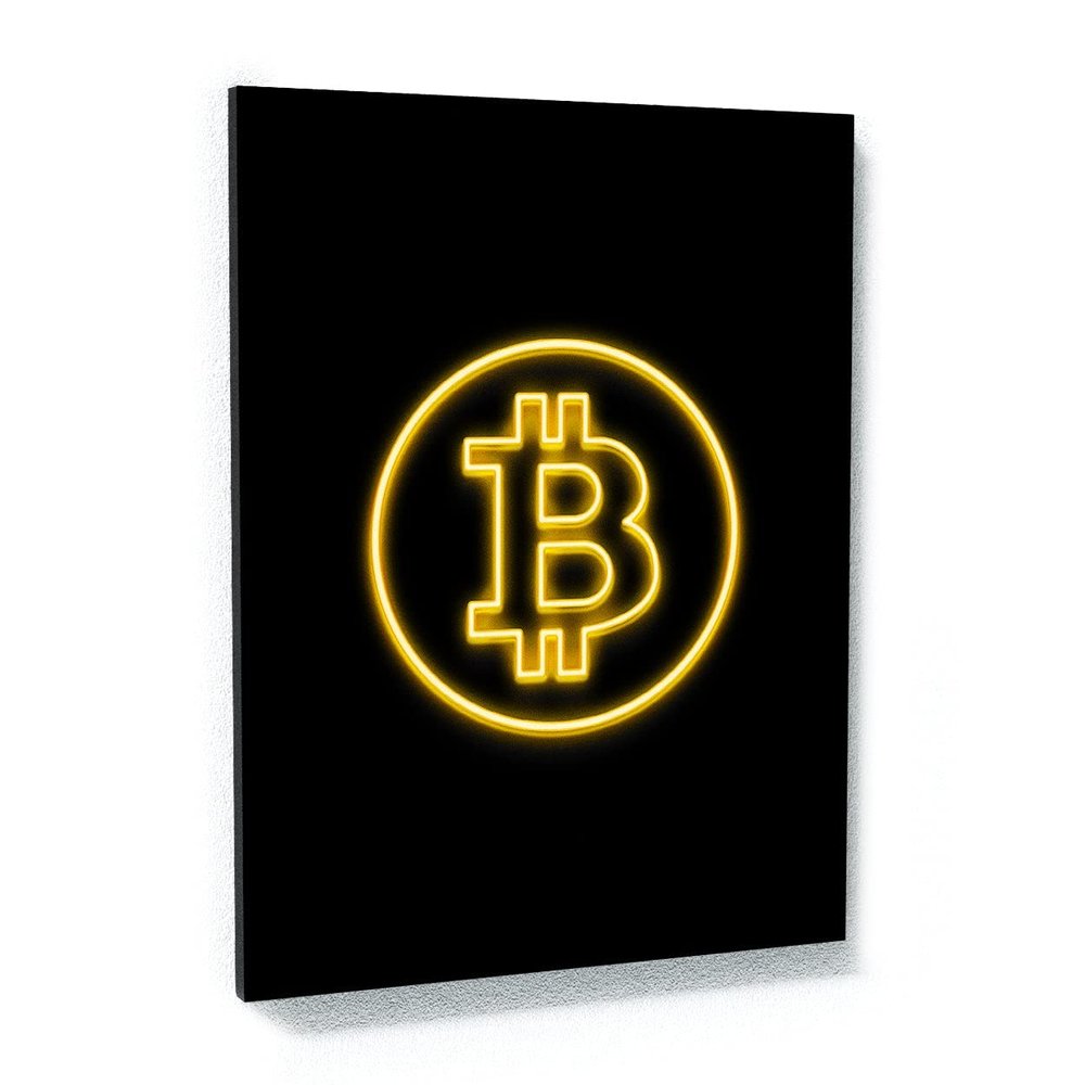 Crypto Canvas Wall Art
