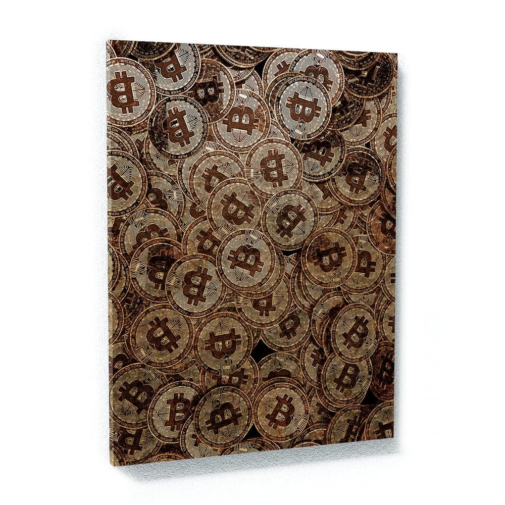 Crypto Canvas Wall Art