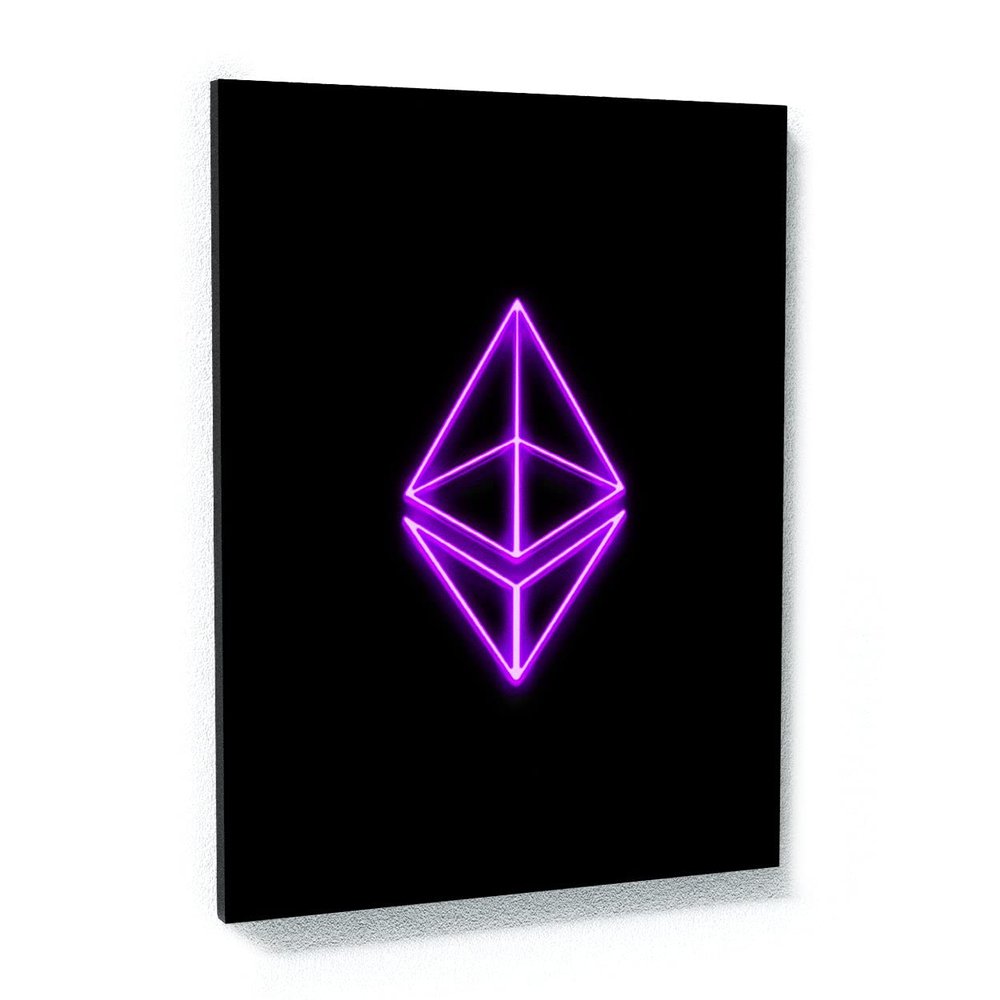 Crypto Canvas Wall Art