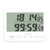 HHWKSJ Digital Kitchen Timer with Mute/Loud Alarm Switch ON/Off Switch, 12 Hour Clock & Alarm, Memory Function Count Up & Count Down for Kids Teachers Cooking, Large LCD Display view 1