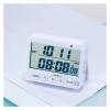 HHWKSJ Digital Kitchen Timer with Mute/Loud Alarm Switch ON/Off Switch, 12 Hour Clock & Alarm, Memory Function Count Up & Count Down for Kids Teachers Cooking, Large LCD Display view 3