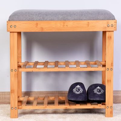 be current Entryway Bench with Storage, Storage Chests, Shoe Bench, Padded Shelf, Rack,Upholstered End of Bed Shelf for Bedroom,Foyer Accent Living Room Natural