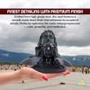 SHN SAENT Adiyogi Shiva Statue for Car Dashboard, Pooja & Gift, Mahadev Murti/Idol, Shankara for Home & Office Decore, Matte Black | Made in India, White view 4