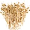 200 PCS Gold Cocktail Picks 4.7 Inch Fancy Toothpicks for Appetizers Bamboo Cocktail Sticks Skewers for Party Decoration, Appetizers, Drinks, Fruits(Gold) view 1