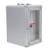 Smartphon Clear Cell Phone Locker Box: Mobile Phone Jail 8- Slots Cell Phones Prison Safe Smartphone Holder case for Classroom Home Table Office Kids Storage Box view 1