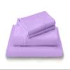 King Giza Sheet Set- 100% Organically Grown Giza Egyptian Cotton, 4-Piece 15-inch Deep Pockets Ultra Soft Sheets - Lilac view 1