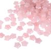 Amogeeli 10pcs Mini Polished Rose Quartz Star Shaped Palm Pocket Stone Decoration for Home Desk Table Meditation Reiki view 1