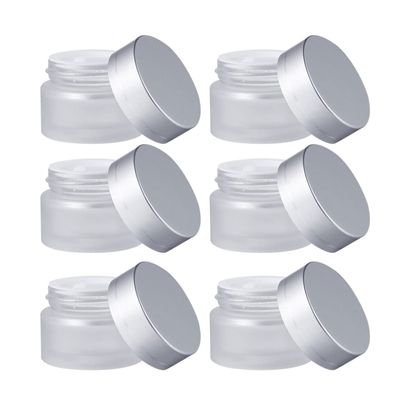 10pcs Bottled Facial Cream Bottles Glass Cream Dispenser Cosmetic Containers Practical Bottle Empty Boxes Cosmetic Empty Jars Glass Boxes Facial Jars