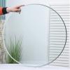 KDLKCT6 Tempered Glass Table Top 16 to 32 Inch 1/3" Thick, Round Clear Plate Glass, Polished Edge, Easy to Install, with Suction Cup, High Temperature Resistance - Dining Table Glass Table Top view 1