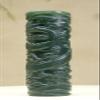 China Natural Hetian Nephrite Green Jade Carved Royal Dragon Pendant Amulet view 3