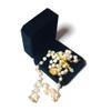 Rosary Beads Chaplet White Natural Pearl Rosery Cross Catholic gifts view 2