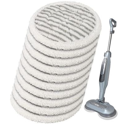 Replacement Steam Mop Pads for Shark Steam Mop Pads Compatible with Shark S7000AMZ S7000 S7001 S7001TGT S7000 Series Steam & Scrub All-in-One Hard Floor Steam Mop (10-PACK)