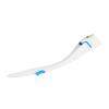 Disposable Toilet Brush, Toilet Cleaning System with Cleaning Cotton Long Handle Toilet Brush Set Washable Toilet Scrub Brush for Bathroom Deep Cleaning view 3