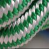 1/2 x 200 ft. Double Braid-Yacht Braid Polyester Rope Hank. Green/White view 2