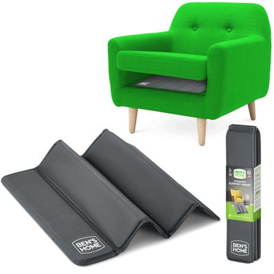 BEN'SHOME Heavy Duty Recliner Cushion Support for Armchairs & Single Seats - Fix Sagging Recliner Instantly | 0.5" Thick Solid Wood, 400 LBS | Fits 20-23" x 19.7" | Anti-Slip, Lifetime Replacement
