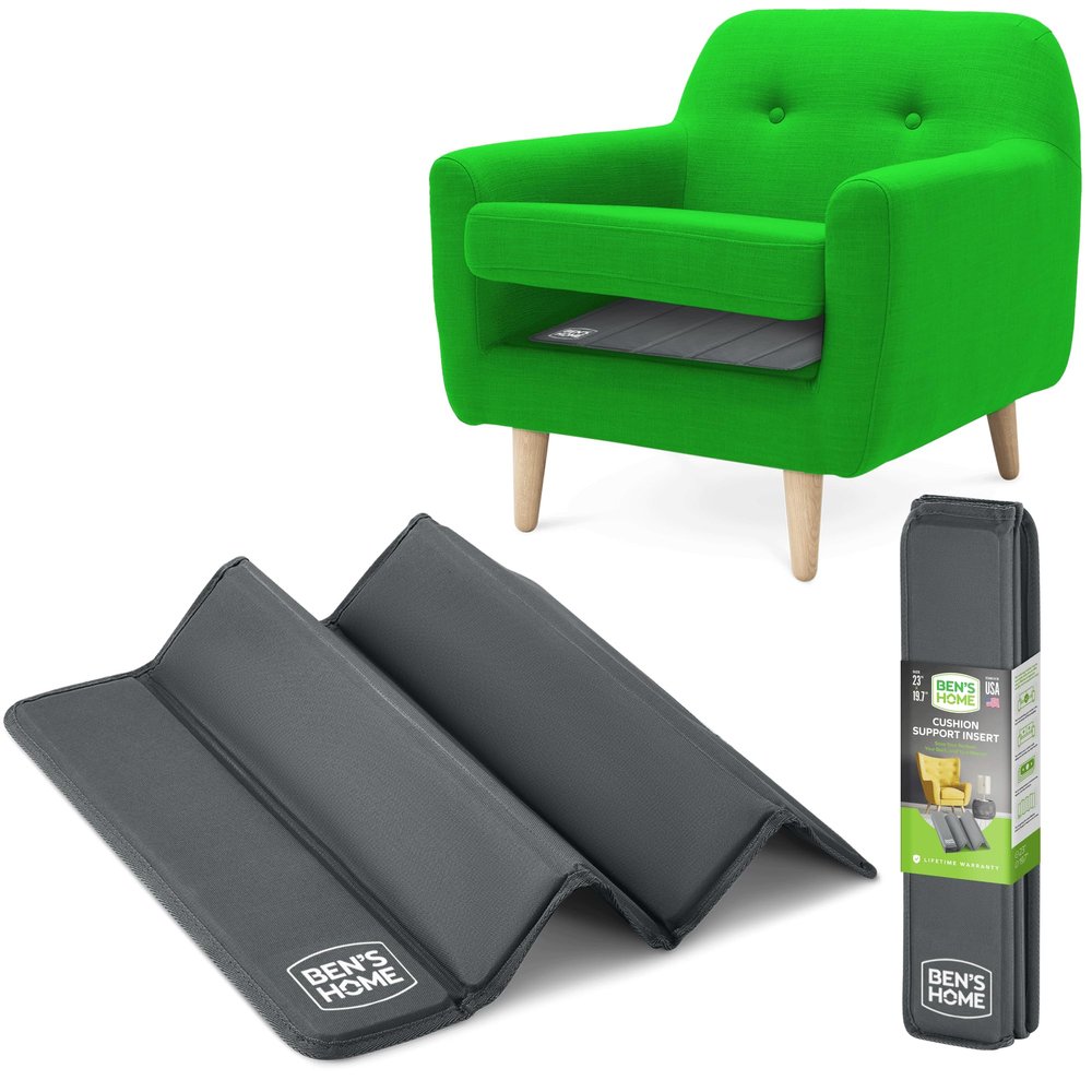 BEN'SHOME Heavy Duty Recliner Cushion Support for Armchairs & Single Seats - Fix Sagging Recliner Instantly | 0.5" Thick Solid Wood, 400 LBS | Fits 20-23" x 19.7" | Anti-Slip, Lifetime Replacement