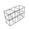 Zerodeko Portable Iron Beer and Bottle Holder Basket Sturdy Storage Rack for Kitchen and Bar Convenient Carrying Shelf for and Display view 1