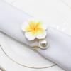 6pcs Elegant Household Napkin Delicate Serviette Buckles for Weddings Dinner Parties and Everyday Use Vivid Decor for Table Settings view 2