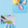 Small Soup Spoon Coffee Stirring Spoon PP Material Spoon Friend Gift Spoon Spoon Cake Dessert Spoon Coffee Spoon (Color : Blue, Size : 4 Pieces) view 3