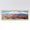 13x39 Frame White Real Wood Picture Frame Width 1.25 Inches | Interior Frame Depth 0.5 Inches | Kairos Mid-Century Photo Frame Complete with UV Acrylic, Foam Board Backing & Hanging Hardware view 3