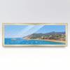 13x39 Frame White Real Wood Picture Frame Width 1.25 Inches | Interior Frame Depth 0.5 Inches | Kairos Mid-Century Photo Frame Complete with UV Acrylic, Foam Board Backing & Hanging Hardware view 4