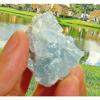 2 Pcs Celestite Crystal Druzy Cluster Sky Blue Geode Mineral 1-2inch view 3