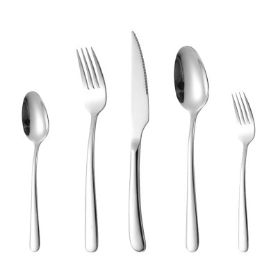 60-Piece Silverware Set for 12, Stainless Steel Flatware Cutlery Set For Home Kitchen Restaurant Hotel, Kitchen Utensils Set, Mirror Polished, Dishwasher Safe