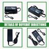 Jantoy 12VDC AC/DC Adapter for Shiatsu Recliner Model 8173 KSN: 040-011615-200 Massage Chair Input 12V Rated Power 30W Timer 15 min 12 Volts Power Supply Cord Cable Charger view 4