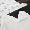 Abstract Cow Fur Throw Blanket White Black Brown Cowhide Print Bed Blanket for Kids Boys Teens, Farmhouse Cow Print Fuzzy Blanket Animal Skin Print Blanket for Couch Sofa, Throw Size (50 x 60 Inches) view 4