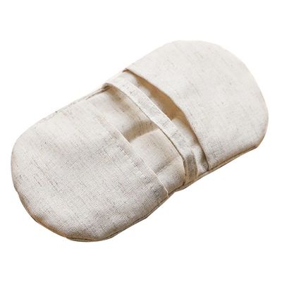 Japanese Style Heat Insulation Gloves Cotton and Linen Oven Mitt Non-Slip Cooking Baking Mitts for Microwave Barbecue and Pot Handling