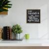 Blank Framed Wood Sign I'm Not Responsible For What My Face Does When You Talk Sign 12" x 12" Rustic Wood Picture Frame Sign - Wood view 4