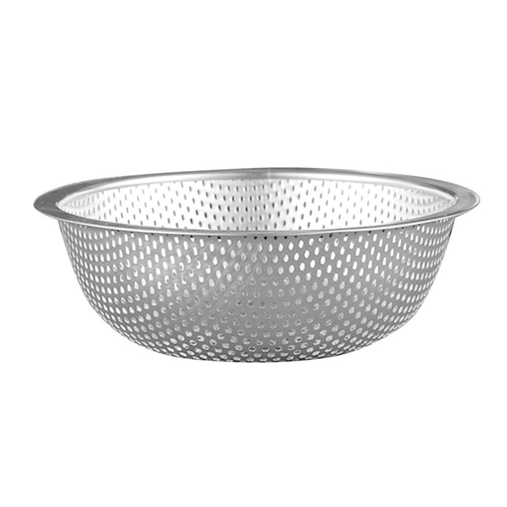 Drain Basket Storage Strainer Fruit Washing Basket Wash Storage Kitchen Strainer Draining Stainless Steel Kitchen