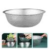 Drain Basket Storage Strainer Fruit Washing Basket Wash Storage Kitchen Strainer Draining Stainless Steel Kitchen view 2